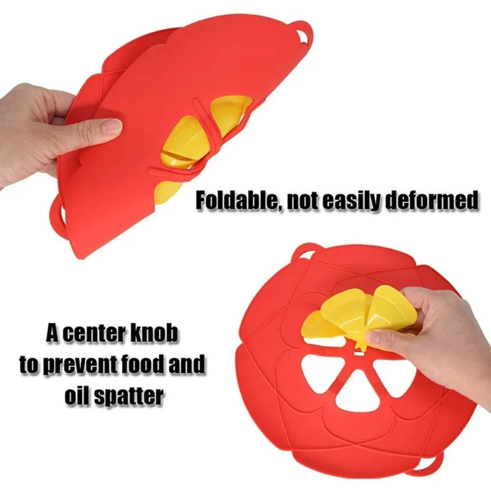 Silicone Anti-Overflow Pot Lid | Boil Protection Kitchen Tool Silicone Pot Lid Nixie