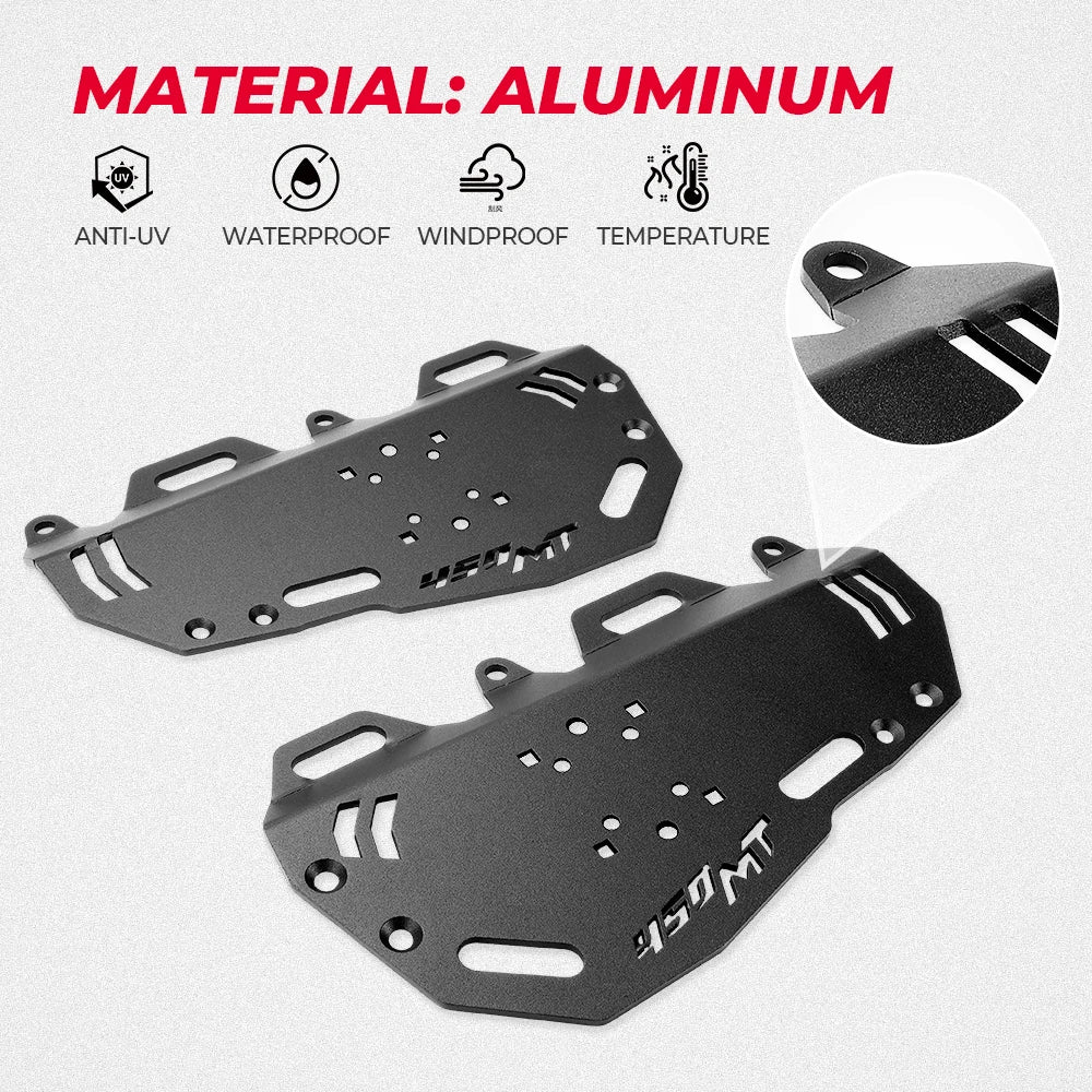Luggage Rack for CFMOTO 450MT 2023-2025 | Aluminum Saddlebag Rack Motorcycle Luggage Rack Nixie
