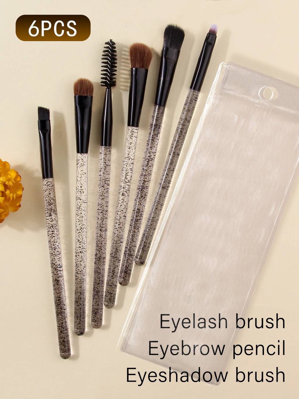 6PCS Makeup Brush Set with Storage Bag – Soft Bristles Makeup Brush Set Nixie