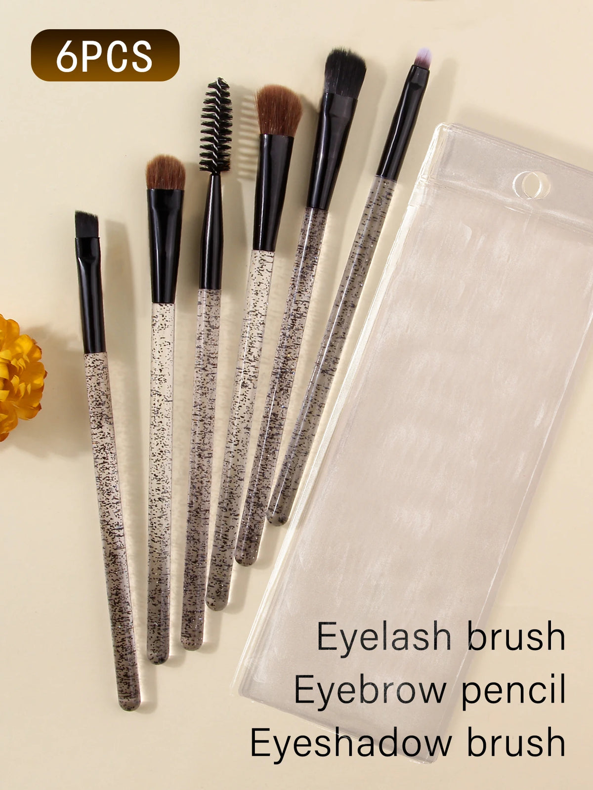 6PCS Makeup Brush Set with Storage Bag – Soft Bristles Makeup Brush Set Nixie