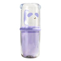 Kids Cartoon Toothbrush Storage Box Set with Mouthwash Cup Toothbrush Storage Set Nixie Purple