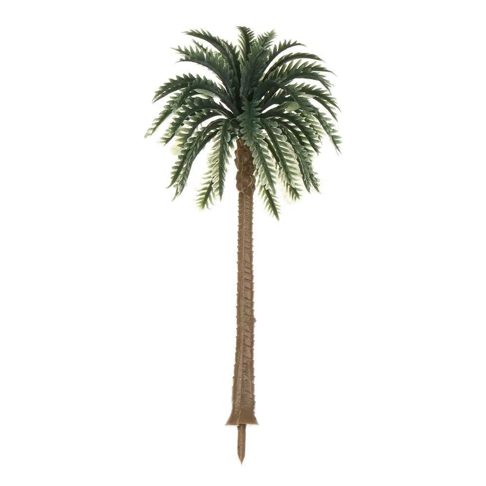 5Pcs Miniature Coconut Palm Tree Models – DIY Micro Landscape Miniature Landscape Figurine Nixie