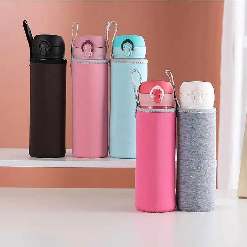 550ml Neoprene Water Bottle Sleeve – Insulated Bottle Cover Bottle Sleeve Nixie