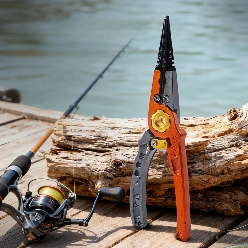 Aluminum Alloy Multifunctional Fishing Pliers & Hook Remover Fishing Pliers Nixie