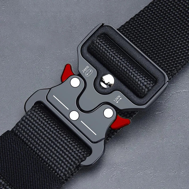 Tactical Military Canvas Belt – Unisex Outdoor Sport Belt Tactical Canvas Belt Nixie