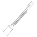 2-in-1 Stainless Steel Watermelon Cutter & Fork Slicer Fruit Slicer Tool Nixie Light Grey