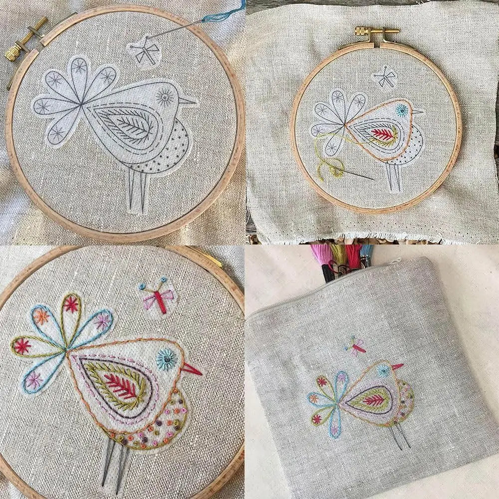 Water Soluble Embroidery Transfers – Stick & Stitch DIY Paper Embroidery Transfer Sheets Nixie