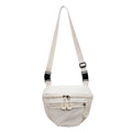 Women's Lightweight Nylon Crossbody Bag | Casual Shoulder Bag Crossbody Shoulder Bag Nixie White