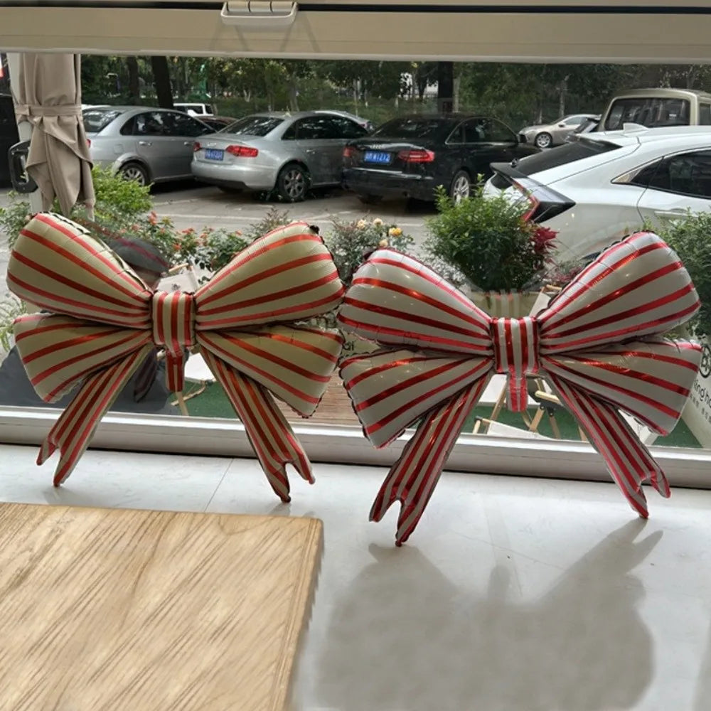 Large Bow Foil Balloon – Gender Reveal & Party Décor Foil Party Balloon Nixie