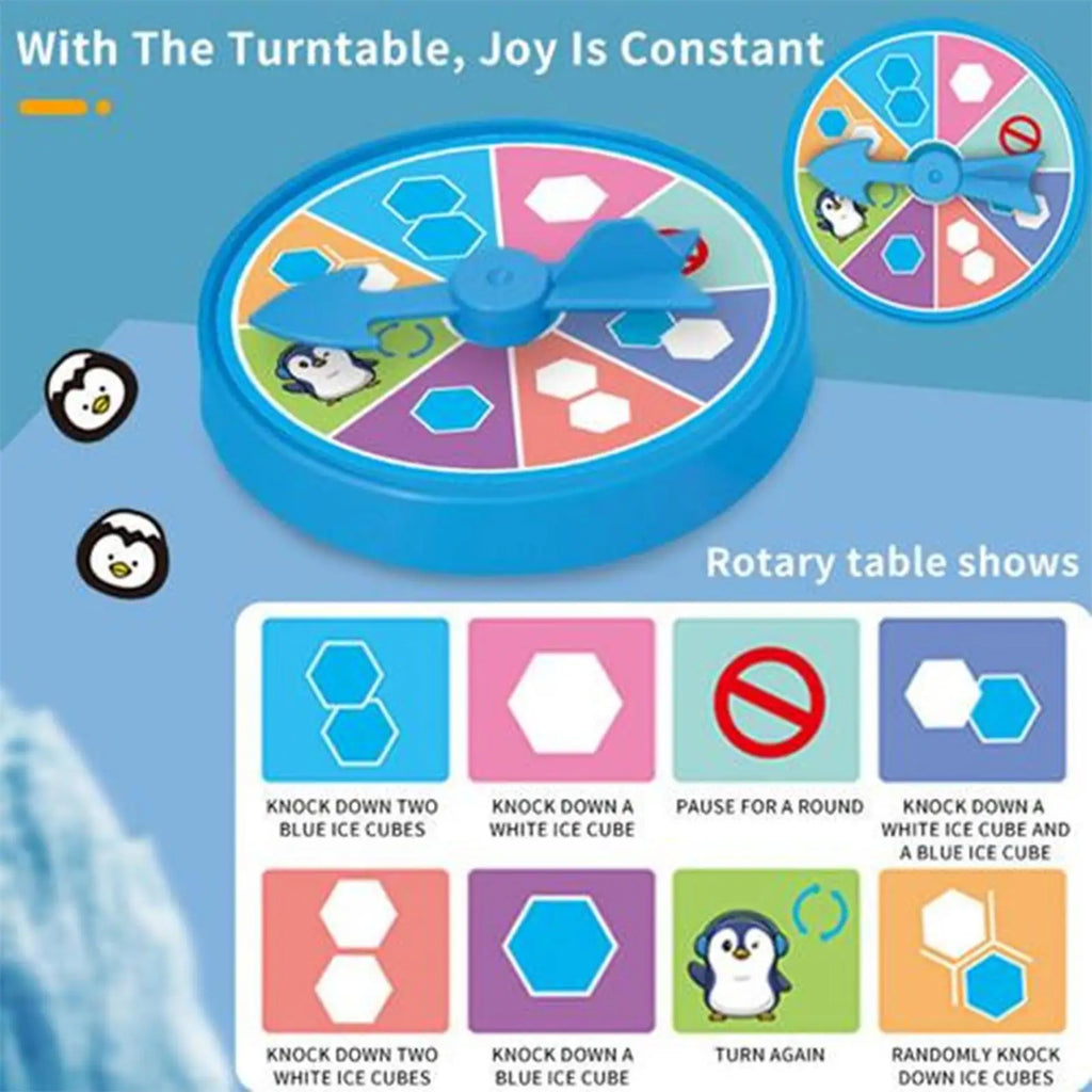 Save the Penguin Ice Block Board Game – Fun Family Party Toy Family Board Game Nixie