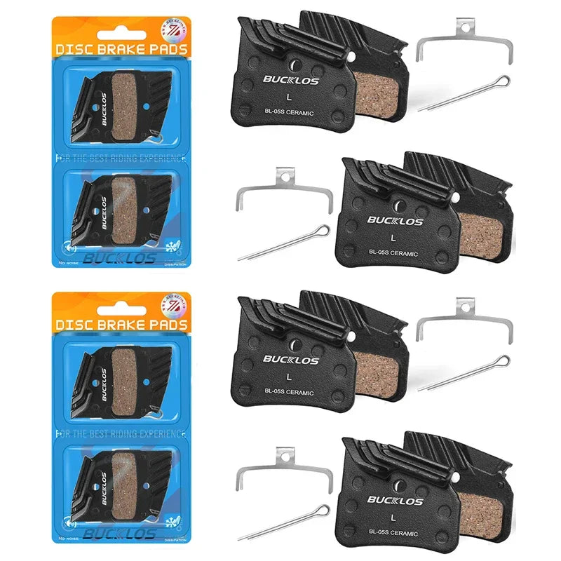 BUCKLOS Ceramic Disc Brake Pads for Shimano N03A N04C D03S Disc Brake Pads Nixie 4PC BL05S