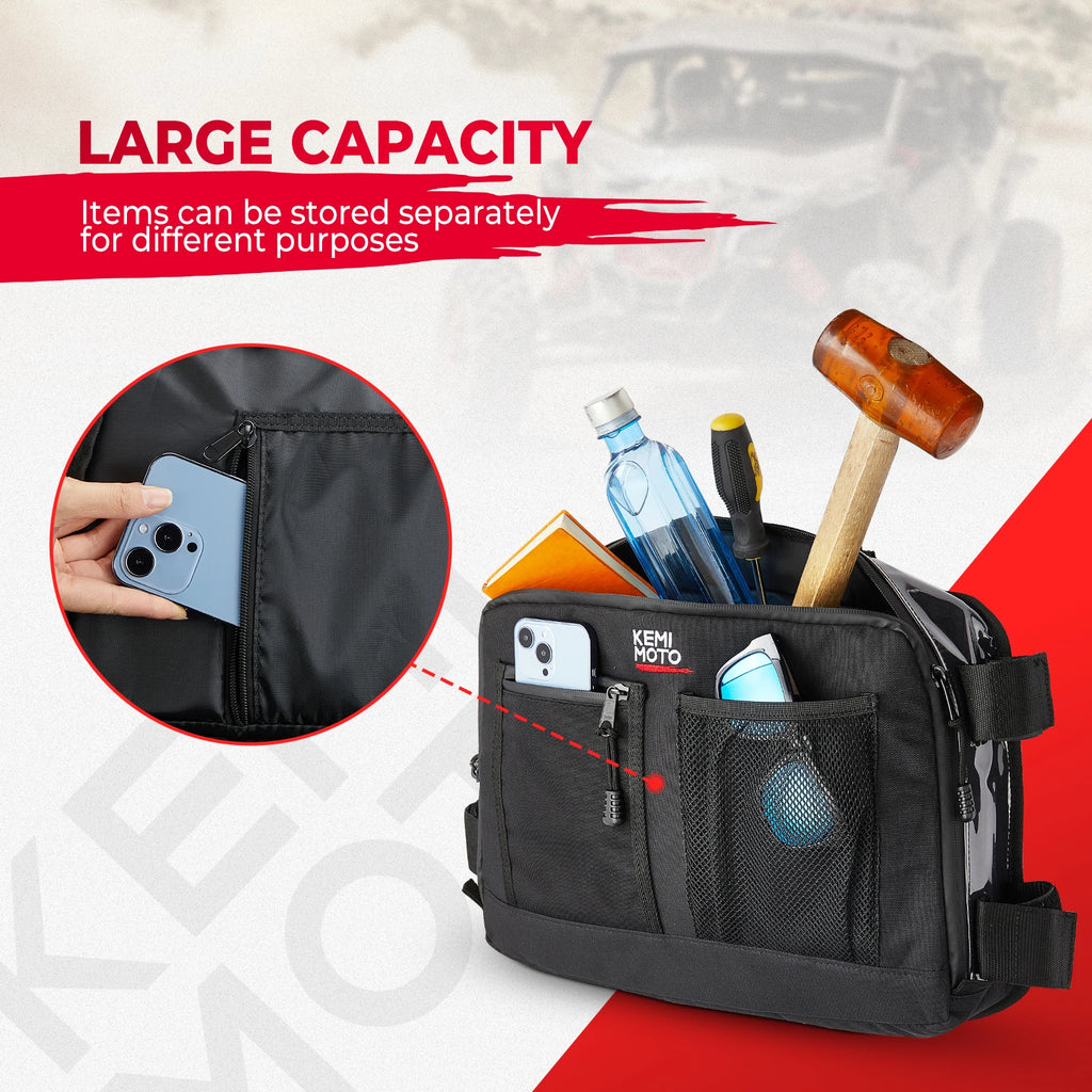 Can-Am Maverick X3 Overhead Roof Storage Bag #715004275 UTV Overhead Storage Bag Nixie