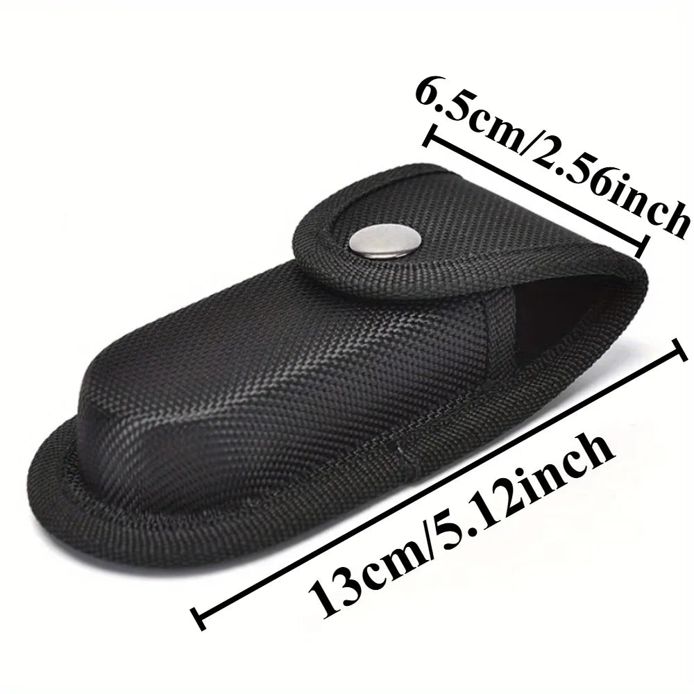 Oxford Belt Loop Tool Sheath Pouch for Knife & Flashlight