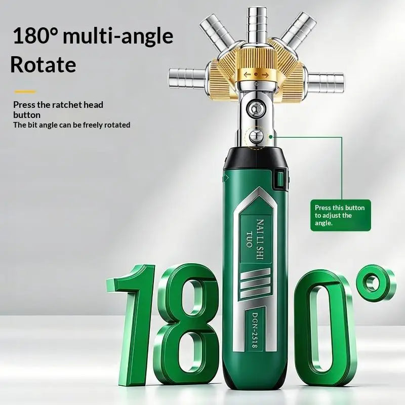 14-in-1 Ratchet Screwdriver Set | Magnetic Cr-V Bit Kit Ratchet Screwdriver Set Nixie