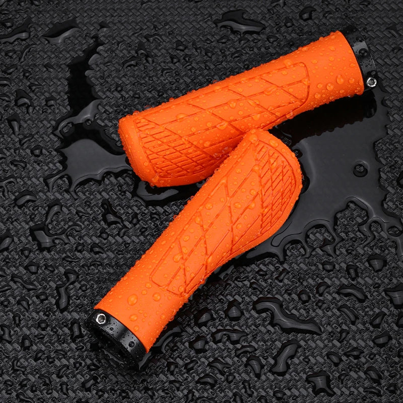 MTB Lock-On Bicycle Handlebar Grips – Anti-Slip Ergonomic Bicycle Handlebar Grips Nixie