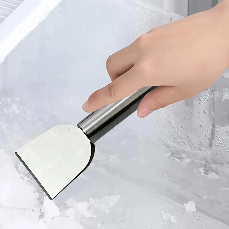 Stainless Steel Kitchen Scraper for Stoves & Flat Pans Kitchen Cleaning Scraper Nixie