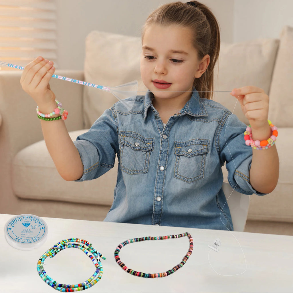 Clay Bead Beading Funnel Kit – Needles, Clips & Wire Included