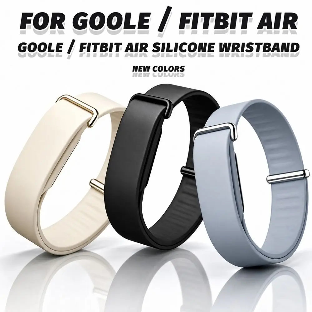 Silicone Sport Loop Band for Google Fitbit Air – Replacement Strap Smartwatch Replacement Band Nixie