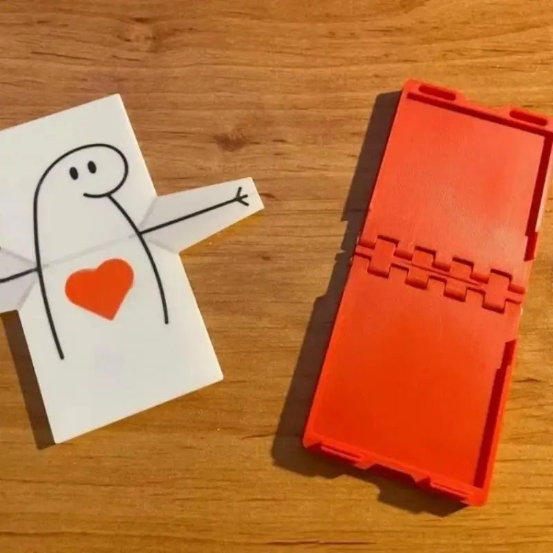 3D Printed Love Mailbox Desktop Ornament – Cute Novelty Gift Desktop Decor Ornament Nixie