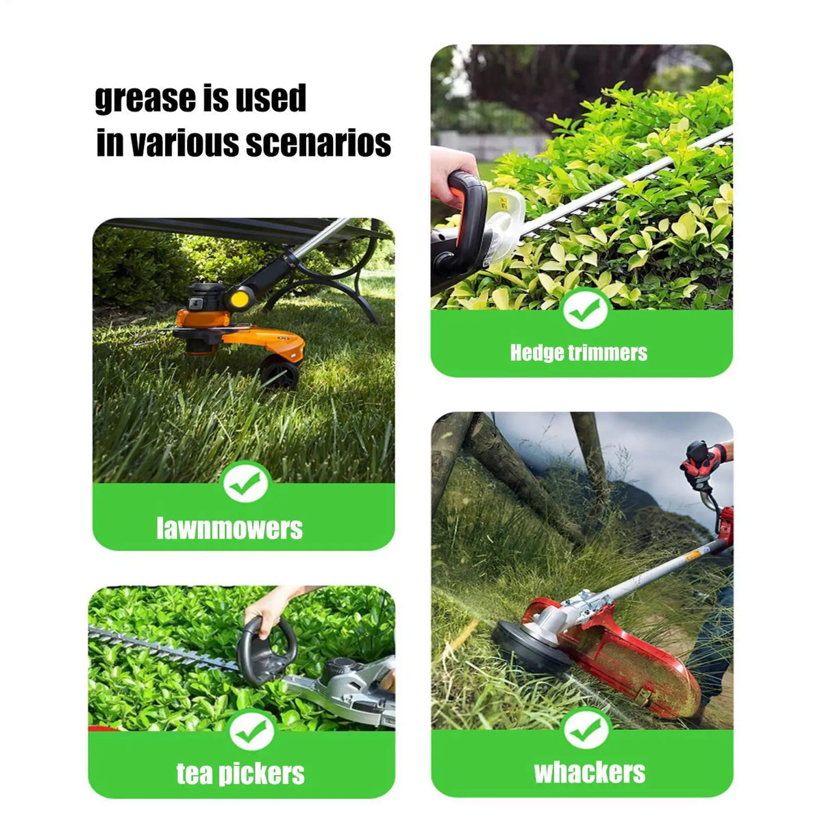 5-Pack Lawn Mower Gear Grease Lubricant Sticks – Anti-Wear Gear Lubricant Grease Nixie