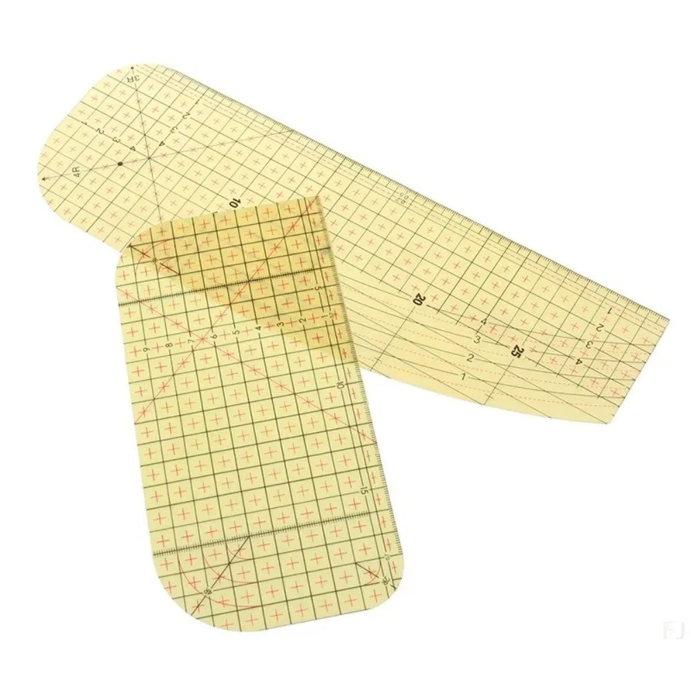 Heat Resistant Ironing Ruler – Resin Sewing & Quilting Tool Sewing Measuring Ruler Nixie