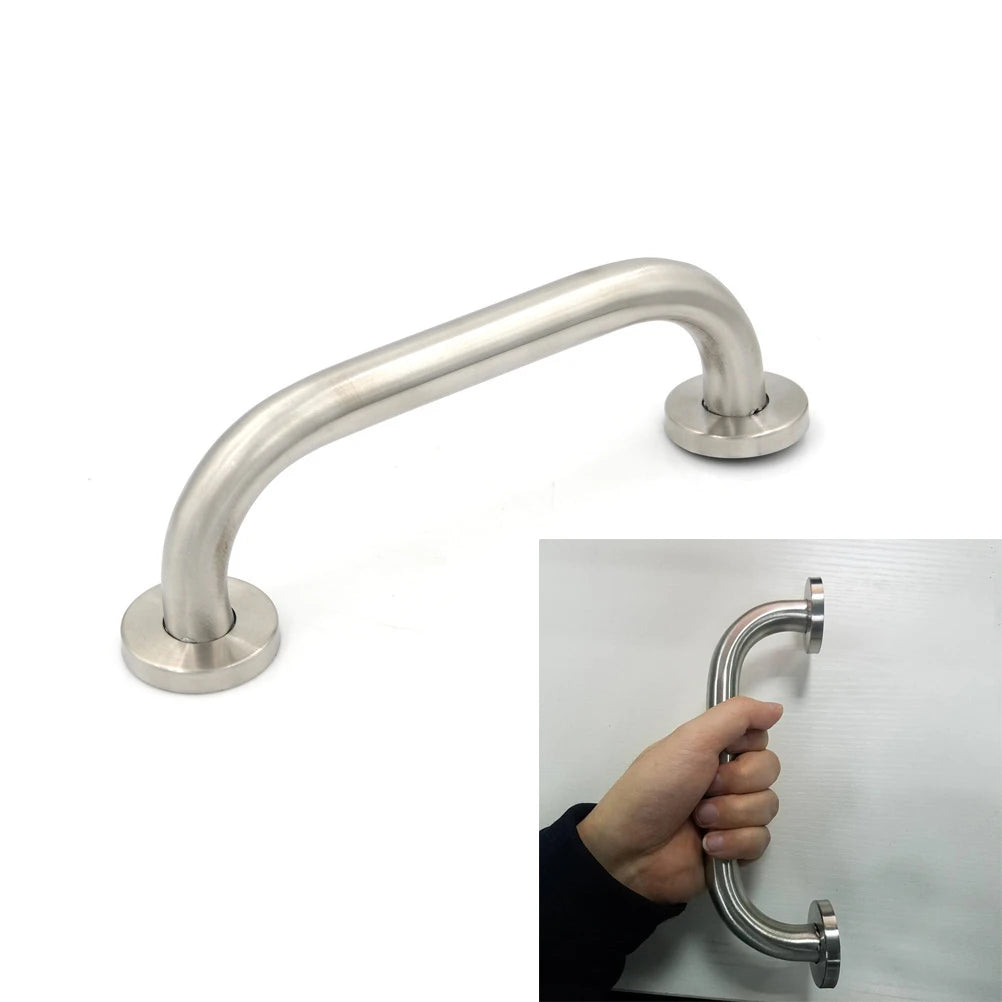 Stainless Steel Bathroom Grab Bar – Non-Slip Safety Rail Bathroom Grab Bar Nixie Default Title