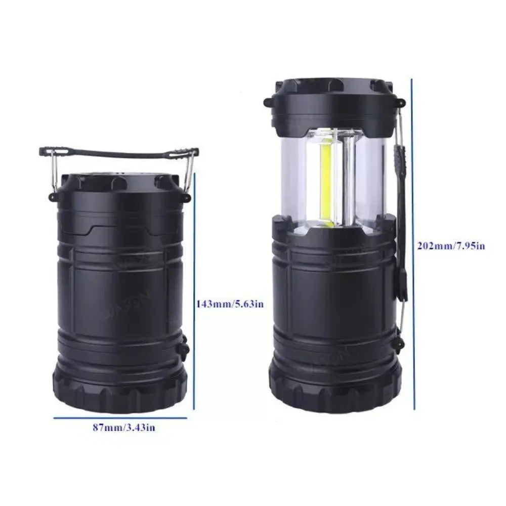 30-LED Collapsible Camping Lantern – Portable Tent Light
