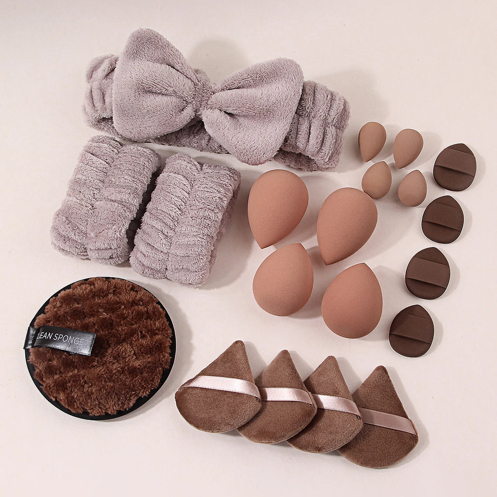 20PCS Makeup Sponge Kit – Blending Sponges & Powder Puffs Makeup Sponge Kit Nixie Default Title