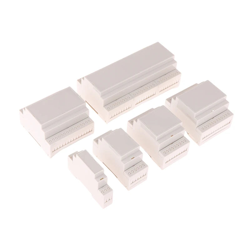 Nixie Din Rail Plastic Enclosure | Electronics Distribution Box DIN Rail Enclosure Nixie