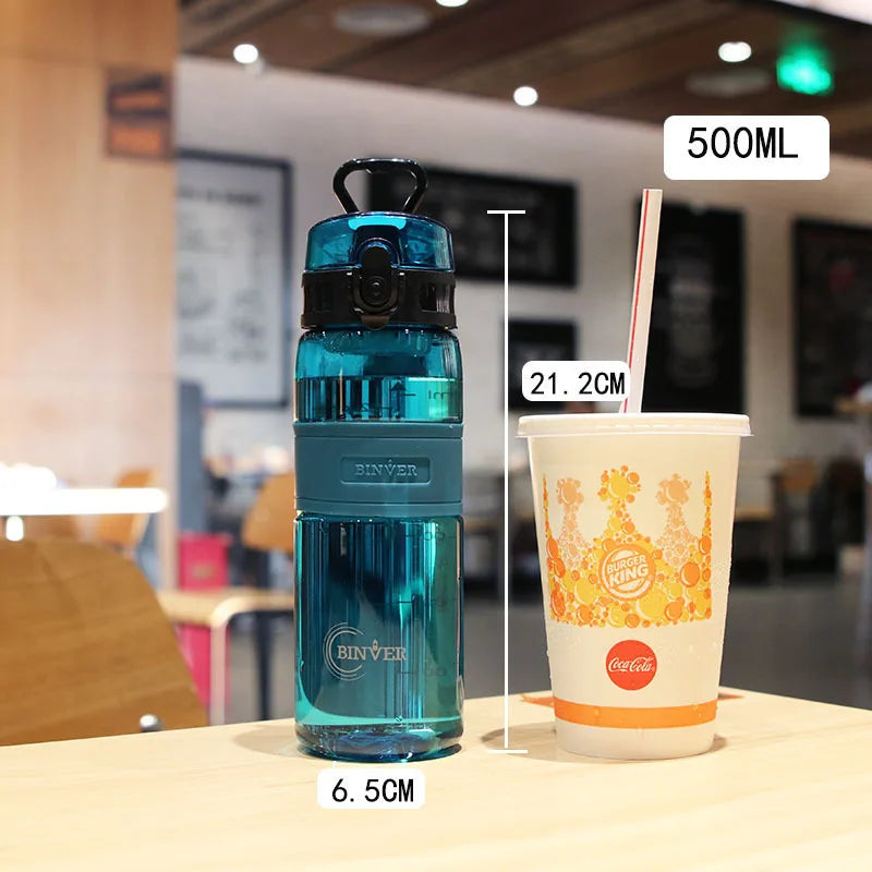 500ml BPA-Free Sports Water Bottle with Tea Infuser | Leak-Proof Sports Water Bottle Nixie