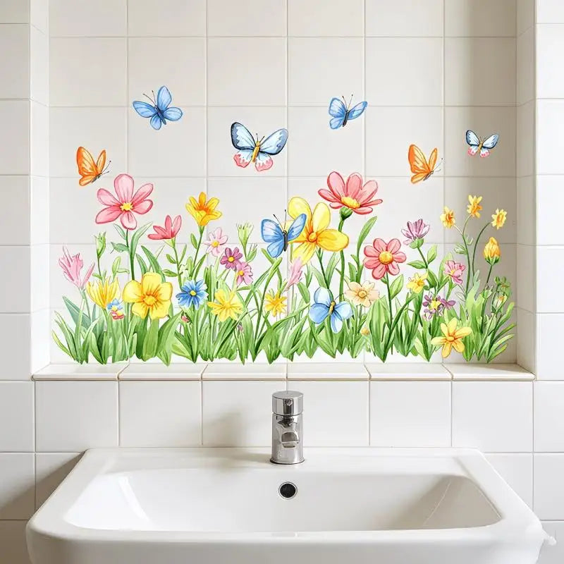 Watercolor Mushroom Wall Sticker – Removable Waterproof Decal Wall Decal Sticker Nixie