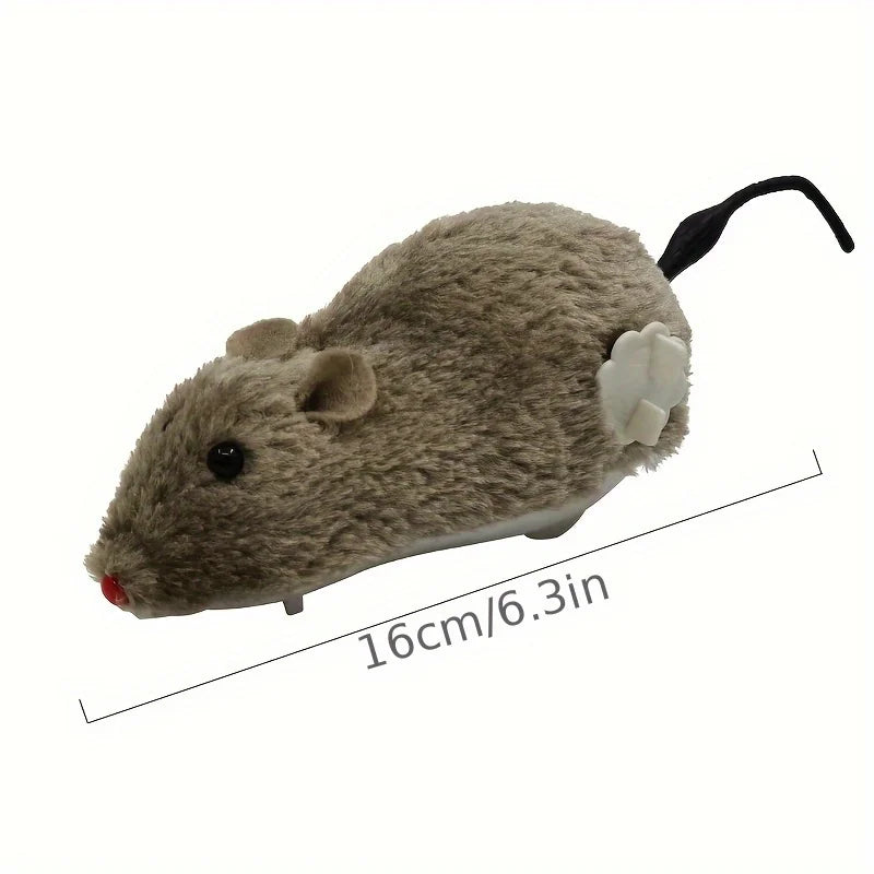 Interactive Pet Swinging Tail Toy – Battery-Free Cat & Dog Toy Interactive Pet Toy Nixie