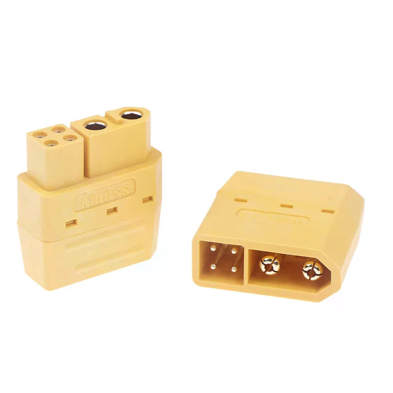 XT60 (2+4) Male Female Plug Connector with Signal Pin & Sheath Electrical Connector Nixie