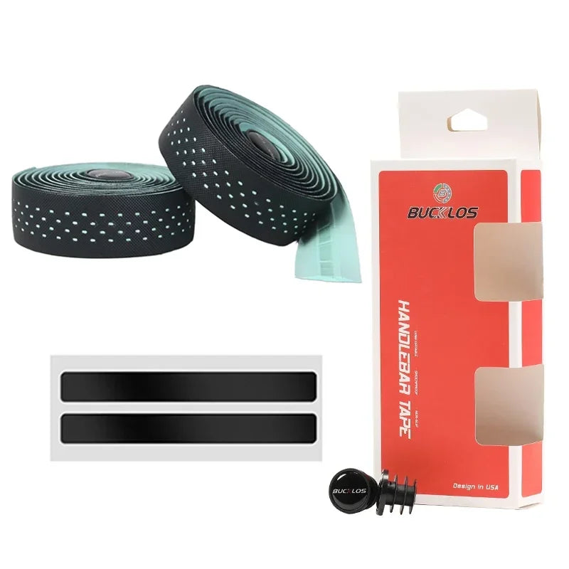 BUCKLOS Bike Handlebar Tape – Breathable PU+EVA Bar Wrap Bicycle Handlebar Tape Nixie BIANQI