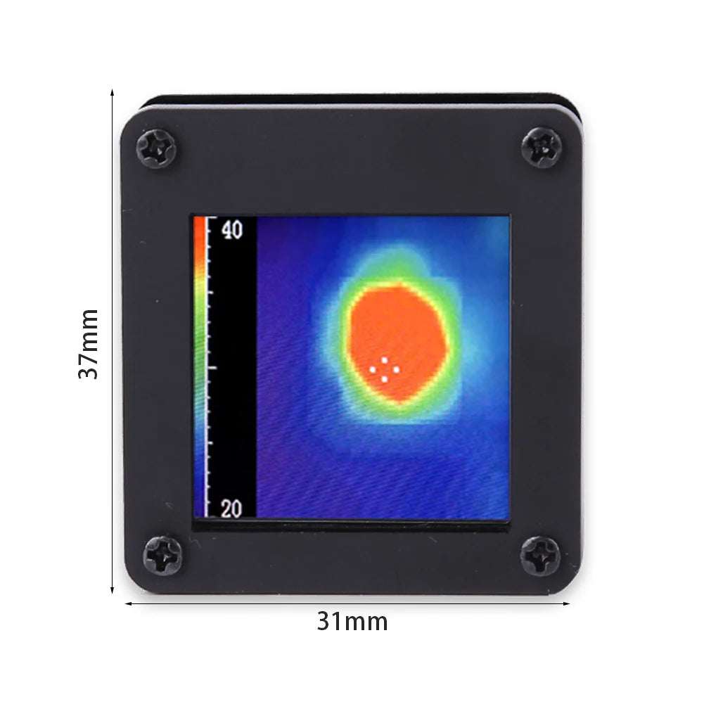 Handheld Thermal Imaging Camera | AMG8833 Infrared Imager Thermal Imaging Camera Nixie AMG8833 1.8 Inch