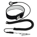 ESD Anti-Static Wrist Strap with Alligator Clip — PC Building ESD Grounding Strap Nixie Brown