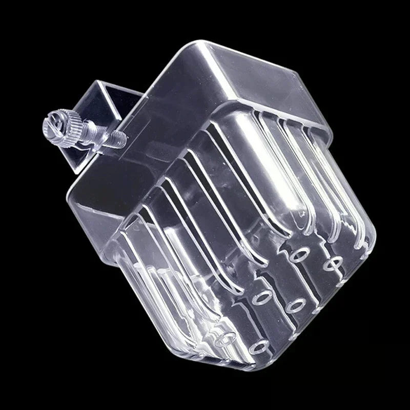 Hydroponic Growth Cup Wall-Mounted Clear Fish Tank Planter
