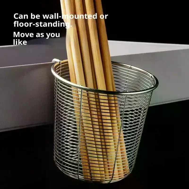 Stainless Steel Chopstick Holder & Utensil Drainer Rack Utensil Holder Rack Nixie