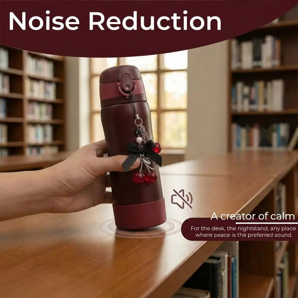 2PCS Black Cherry Charm & Silicone Boot for 24/32/40oz Bottles