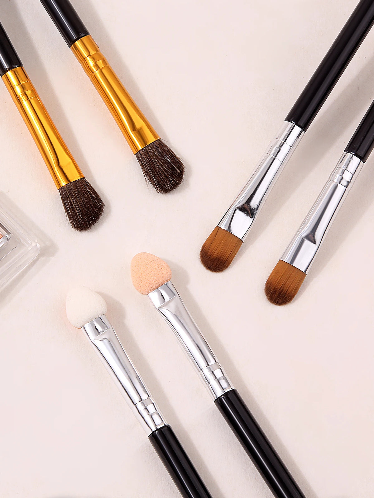 6-Piece Eyeshadow Brush Set – Soft Blending & Sponge Applicators Eyeshadow Brush Set Nixie