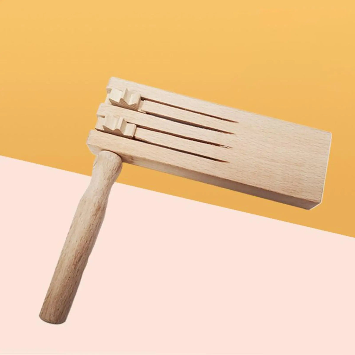 Wooden Spinning Ratchet Noise Maker – Party & Sports Toy