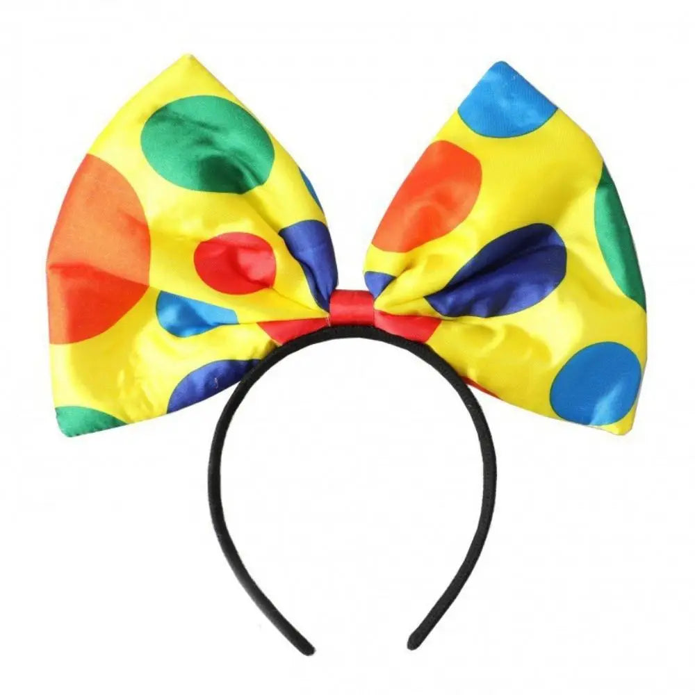 Funny Bow Tie Dot Clown Hat – Cosplay & Costume Party Prop