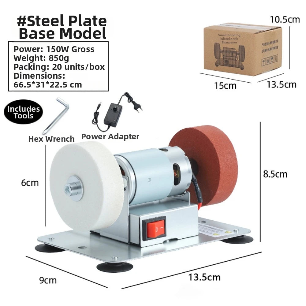 Mini Bench Grinder – Variable Speed Dual Wheel Electric Bench Grinder Nixie