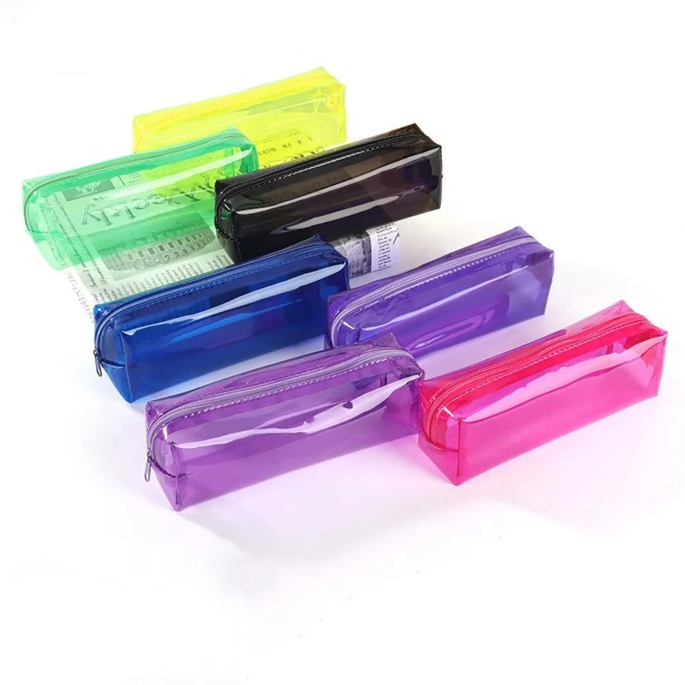 Large-Capacity Pencil Storage Bag – Colorful Zipper Pouch Pencil Case Nixie
