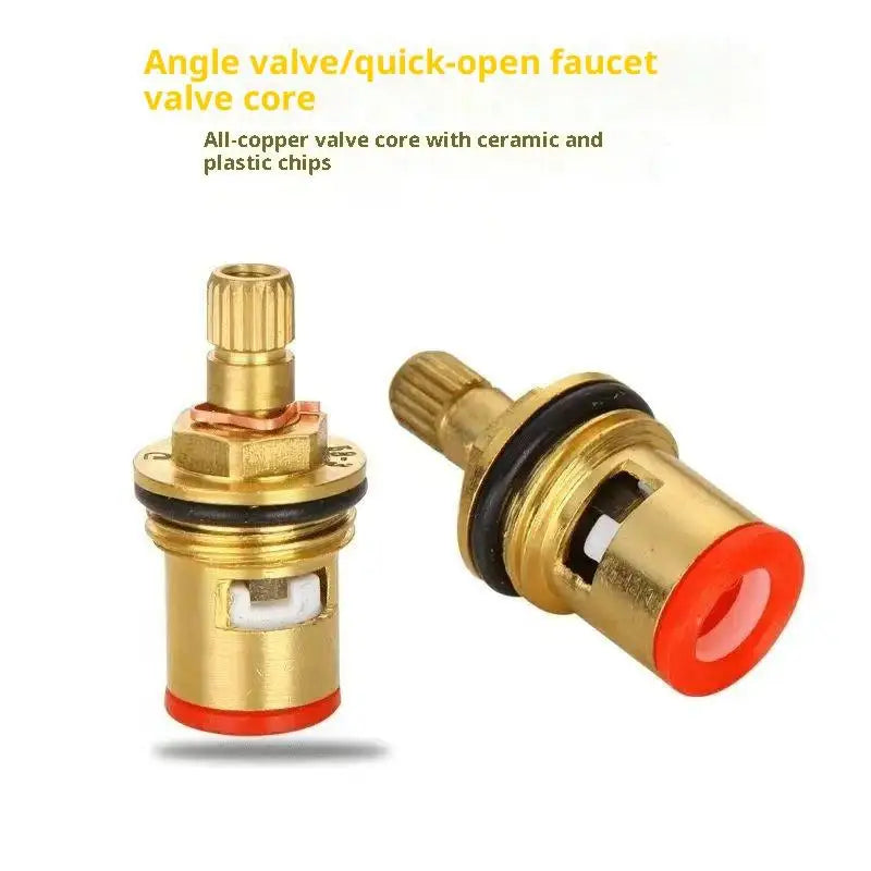 Universal Brass Ceramic Stem Cartridge for Kitchen & Bathroom Faucets Faucet Valve Cartridge Nixie
