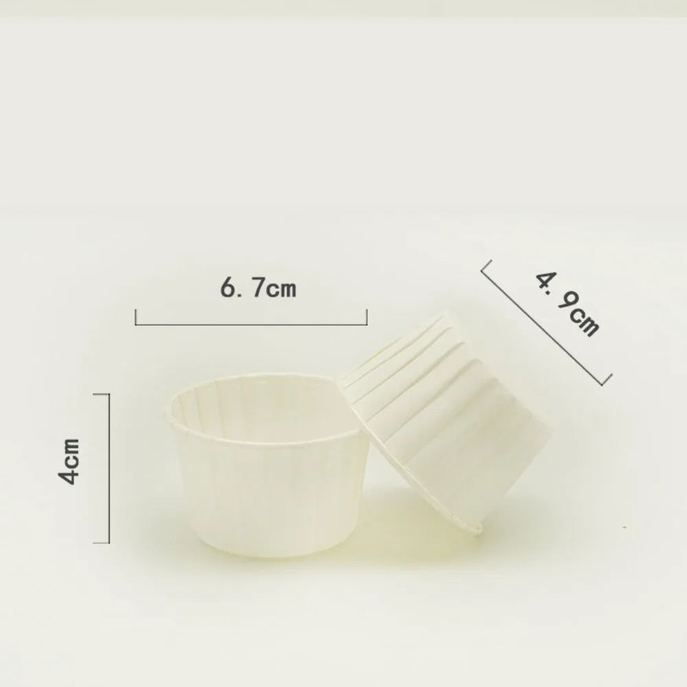 Muffin Cup Paper Trays – High-Temp Oil Paper Baking Cups Muffin Baking Cups Nixie