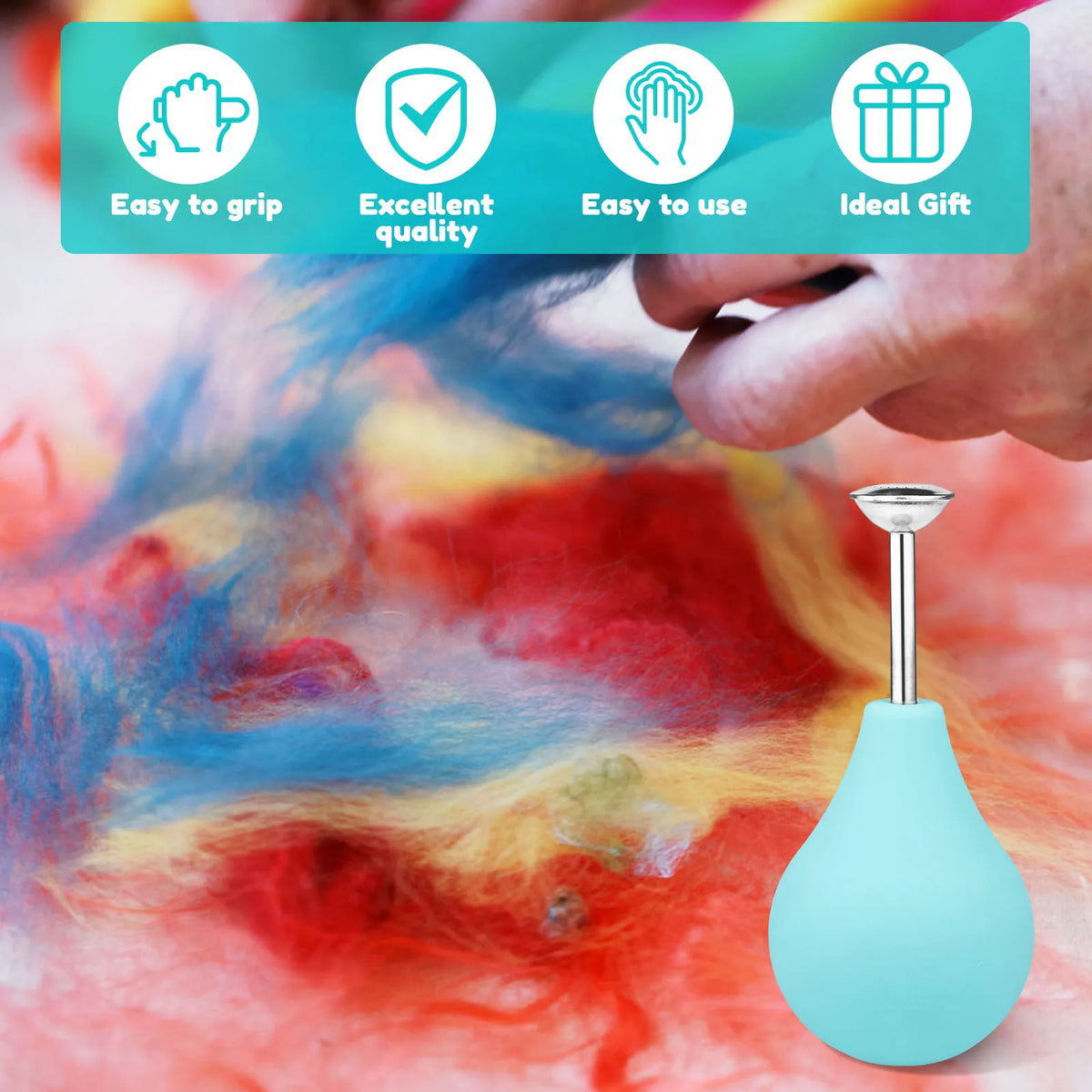 Ball Brause Sprinkler for Wet Felting – 224ml Water Sprayer Wet Felting Sprinkler Nixie