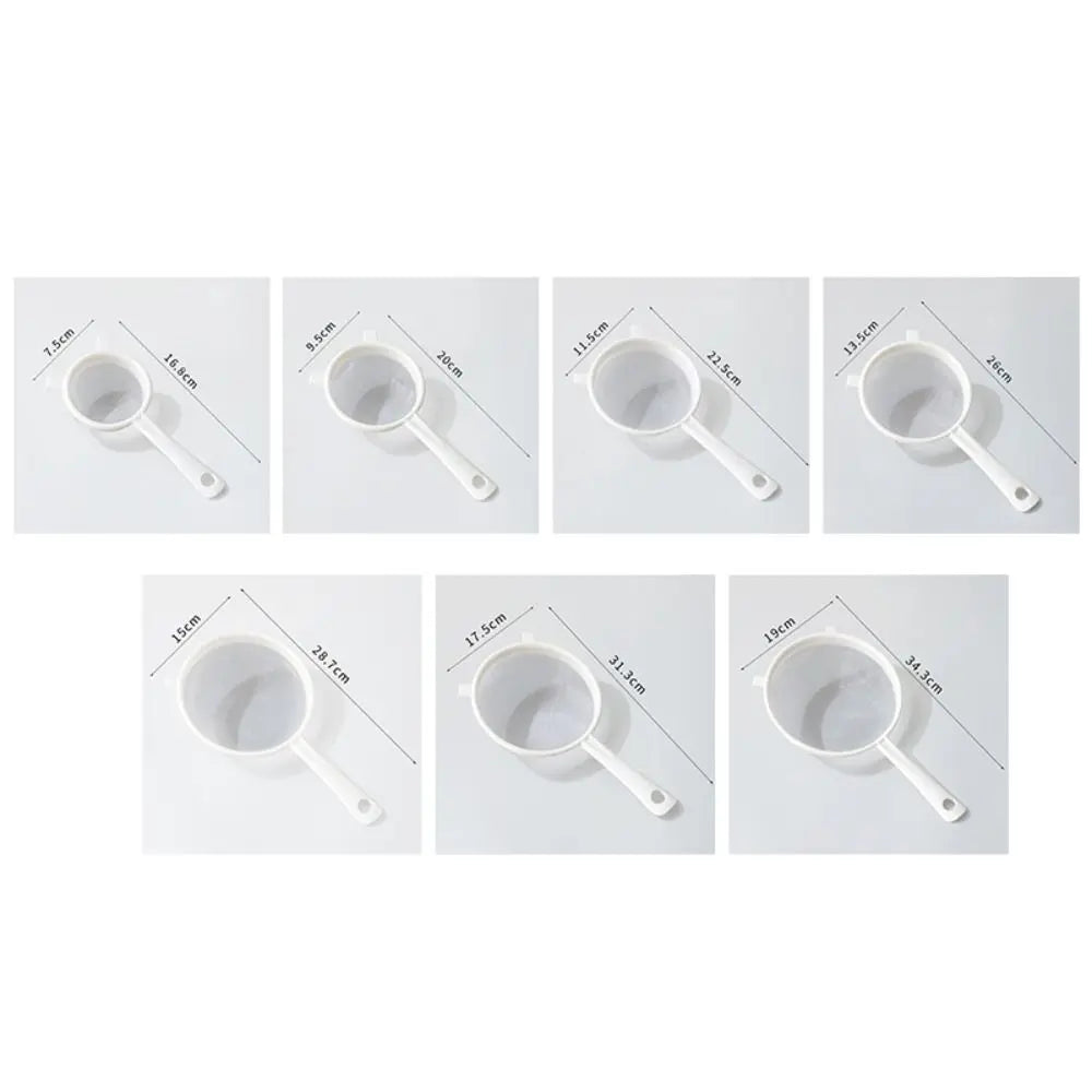 Ultra Fine Mesh Strainer with Handle – Mini Plastic Colander
