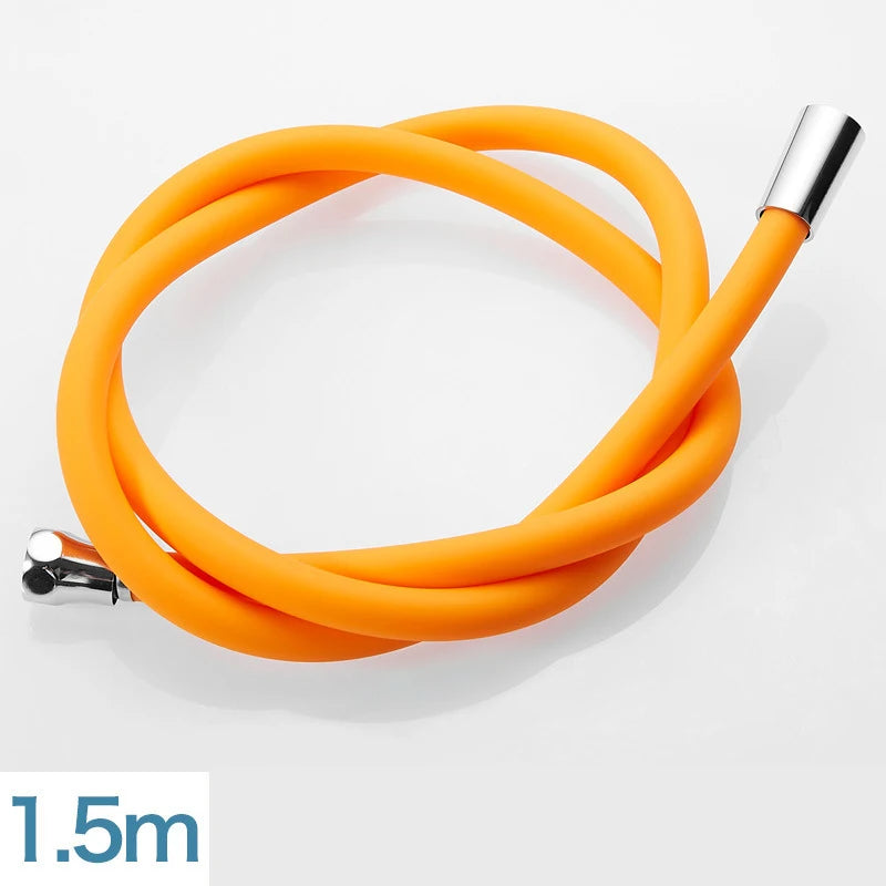 Silicone Flexible Shower Hose Anti-Kink 1.5M/2M High Pressure Shower Hose Nixie 150CM A