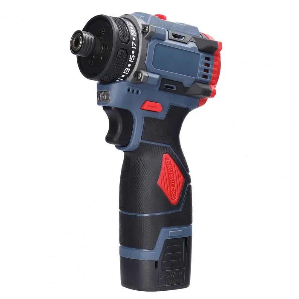 16.8V Cordless Drill Driver – 45Nm Brushless Motor Power Tool Cordless Drill Driver Nixie